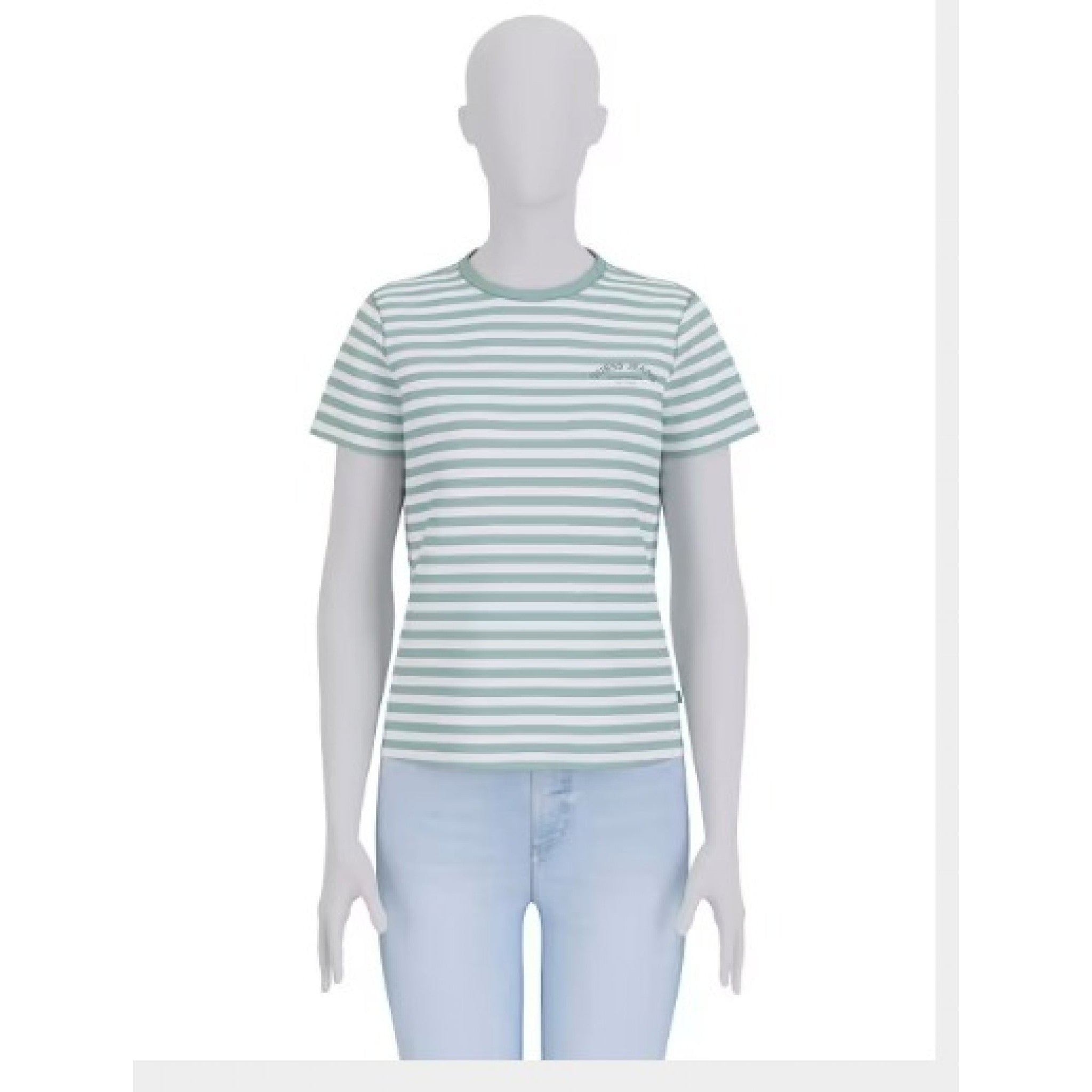 Gj ss cn reg yd striped tee