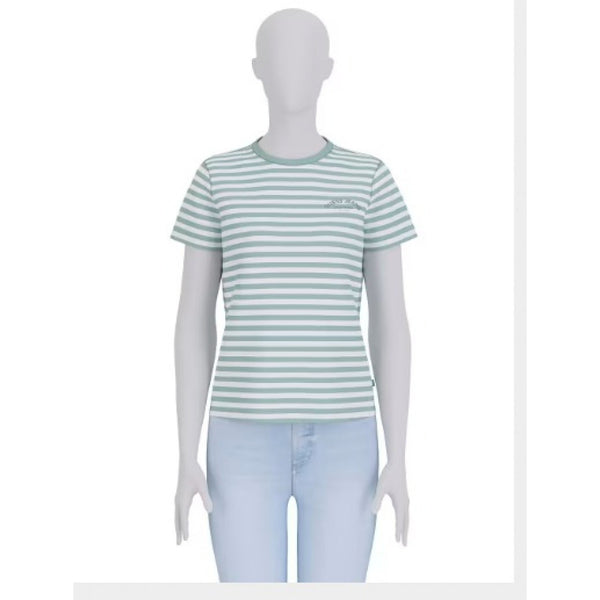 Gj ss cn reg yd striped tee