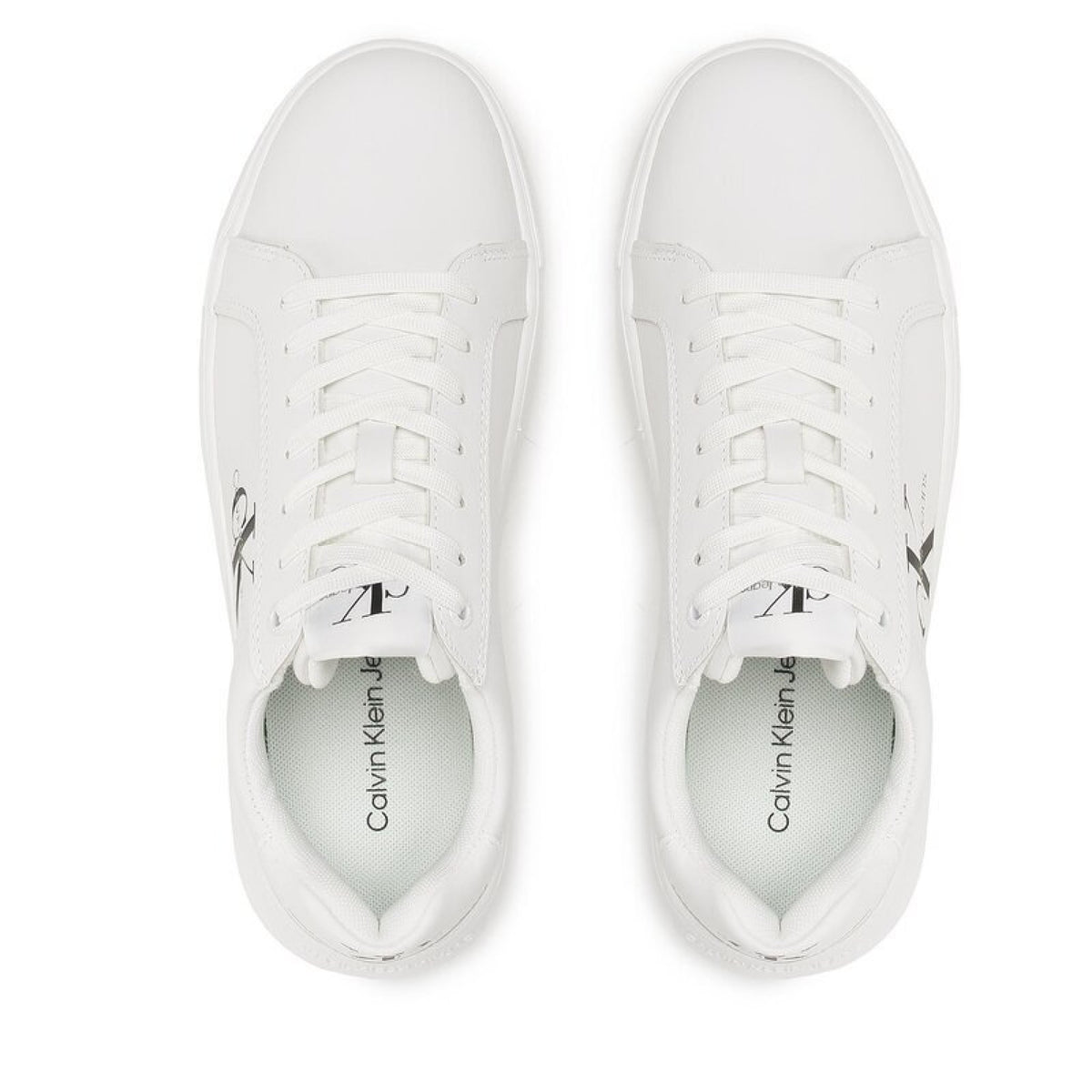 Chunky cupsole laceup mon lth wn
