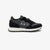 Sneaker ally bright in nylon e suede nero