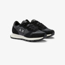Sneaker ally bright in nylon e suede nero