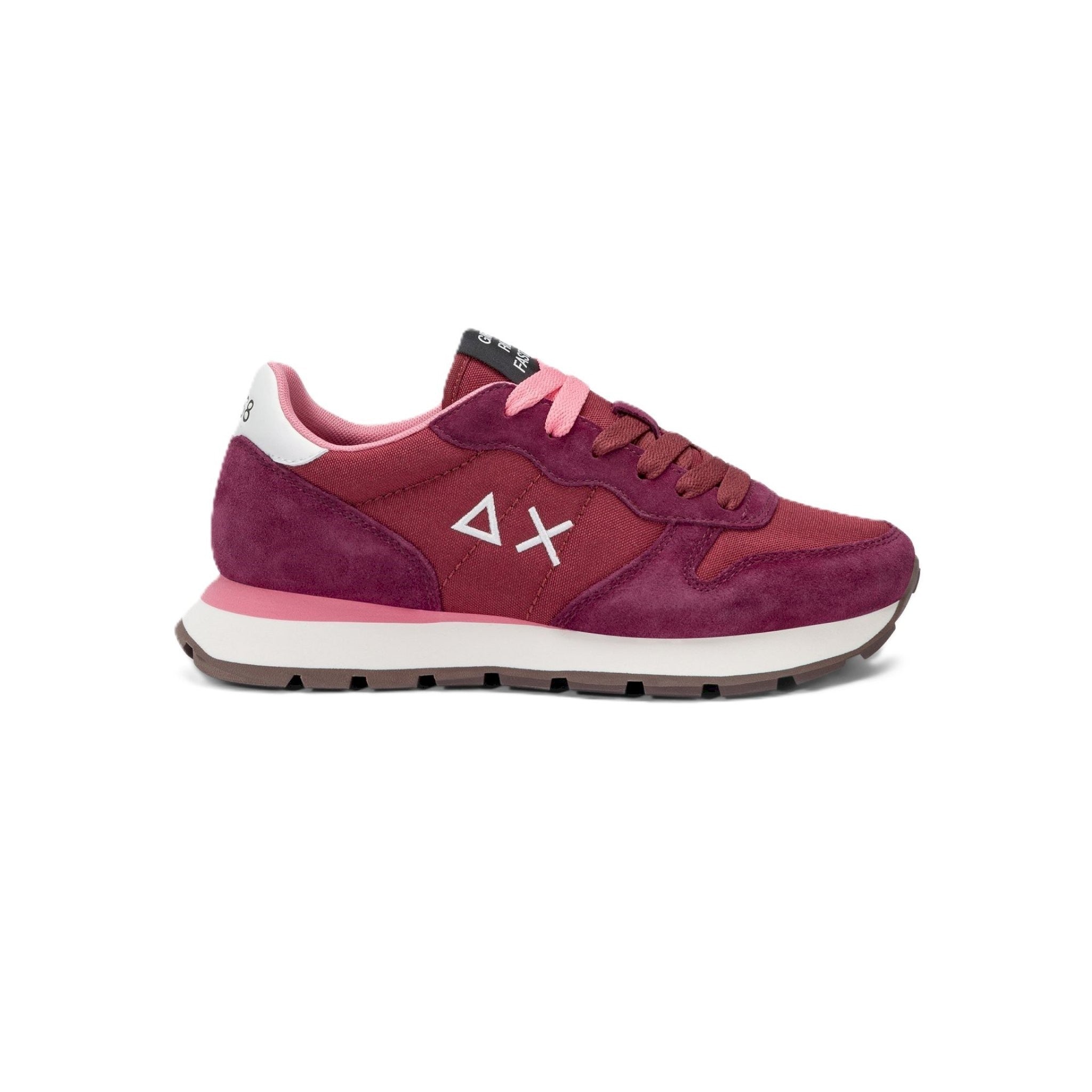 Sneaker ally solid in nylon e suede