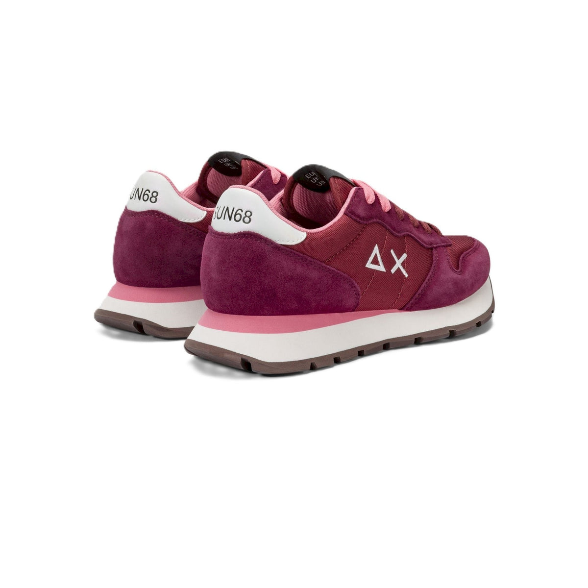Sneaker ally solid in nylon e suede