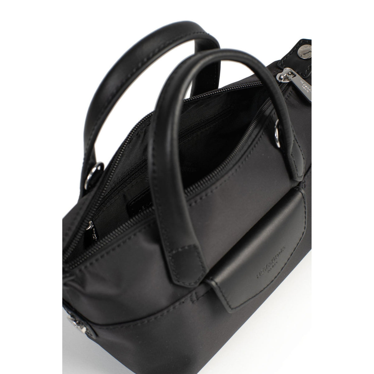 Borsa a mano pop hexagona in nylon