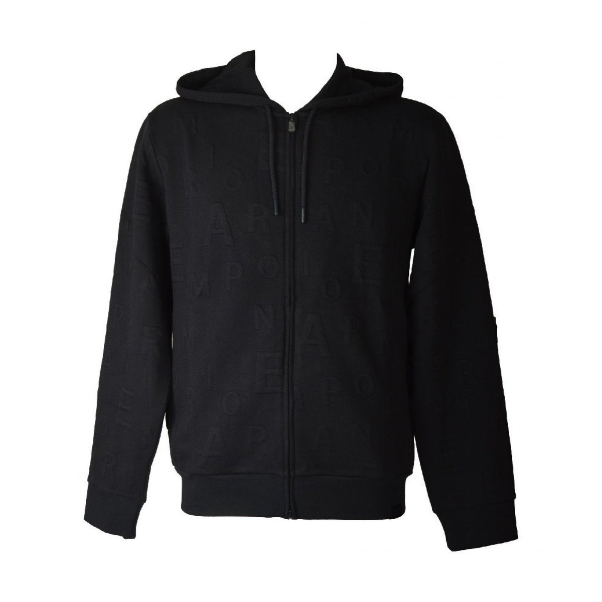 Emporio armani felpa logo allover