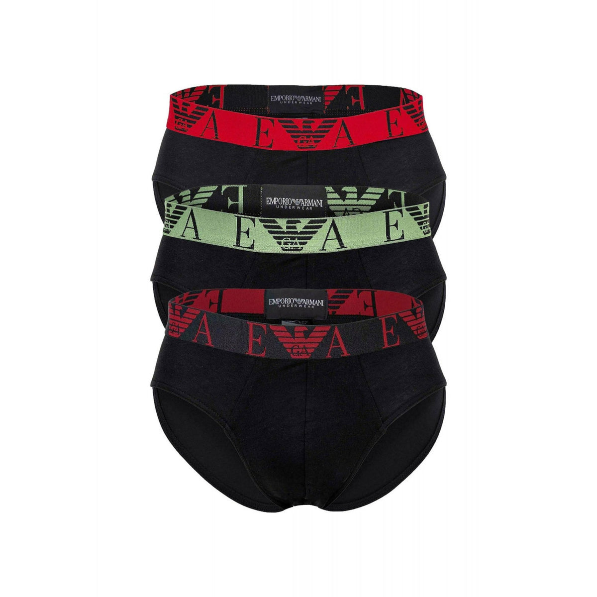 Set 3 slip emporio armani underwear bold monogram
