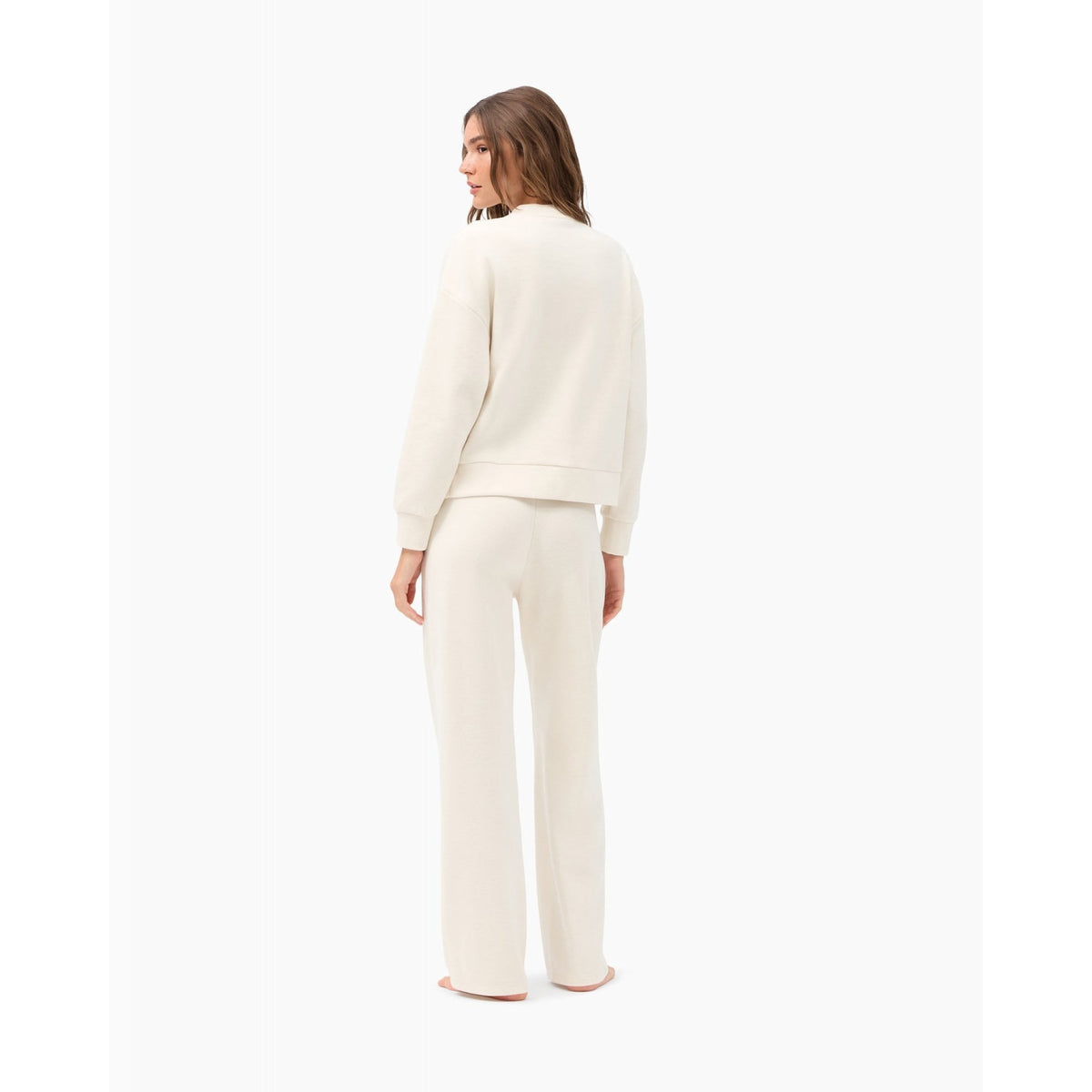 Emporio armani tuta girocollo costine