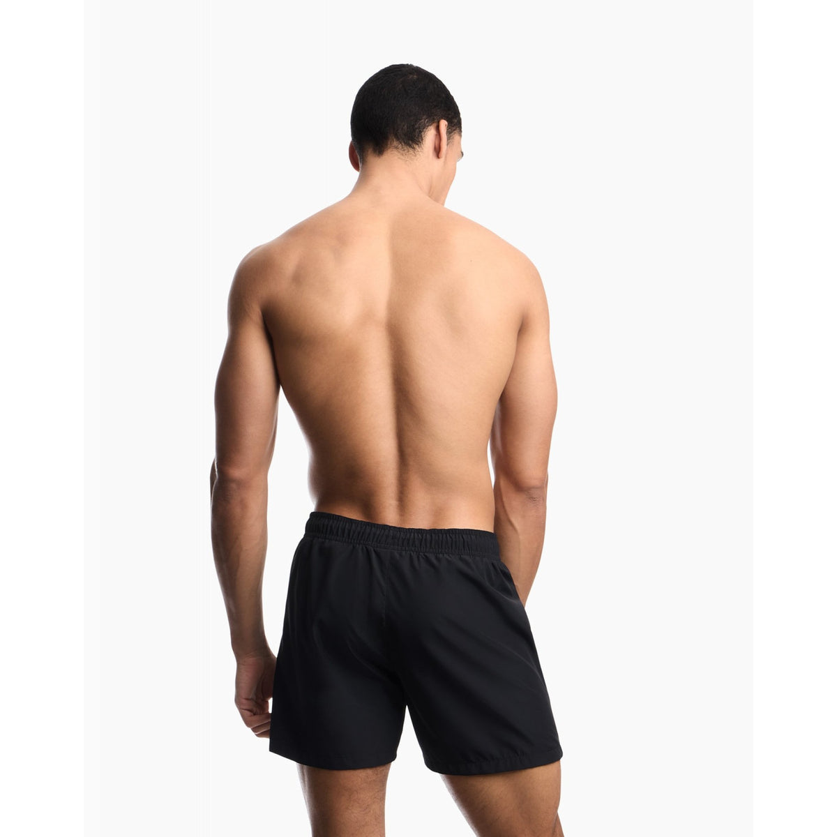 Costume shorts emporio armani con tape logo