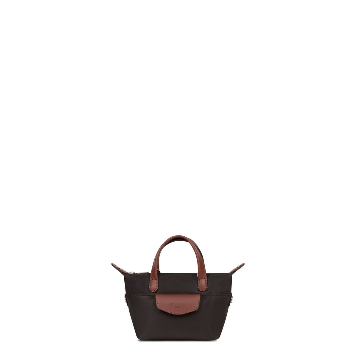 Borsa a mano pop hexagona in nylon