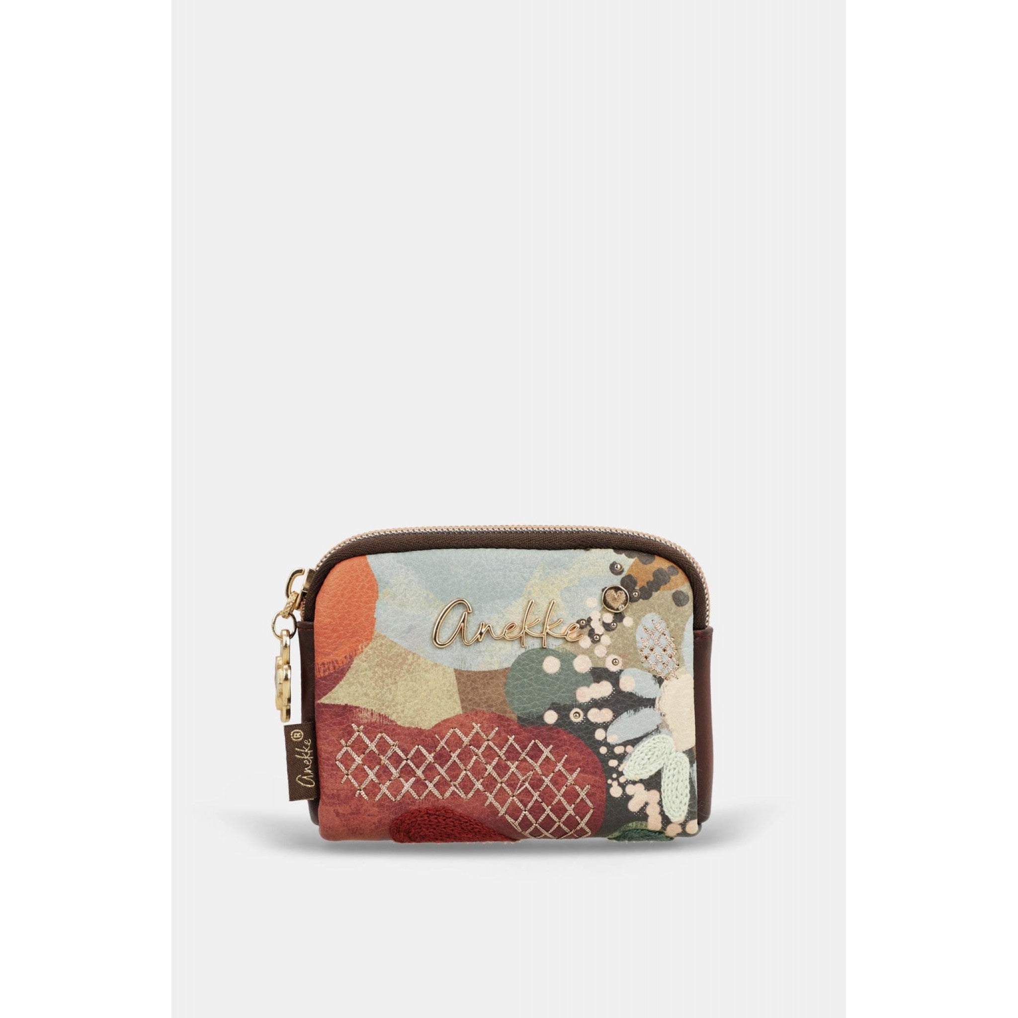 Anekke - portamonete piccolo anekke blossom con zip