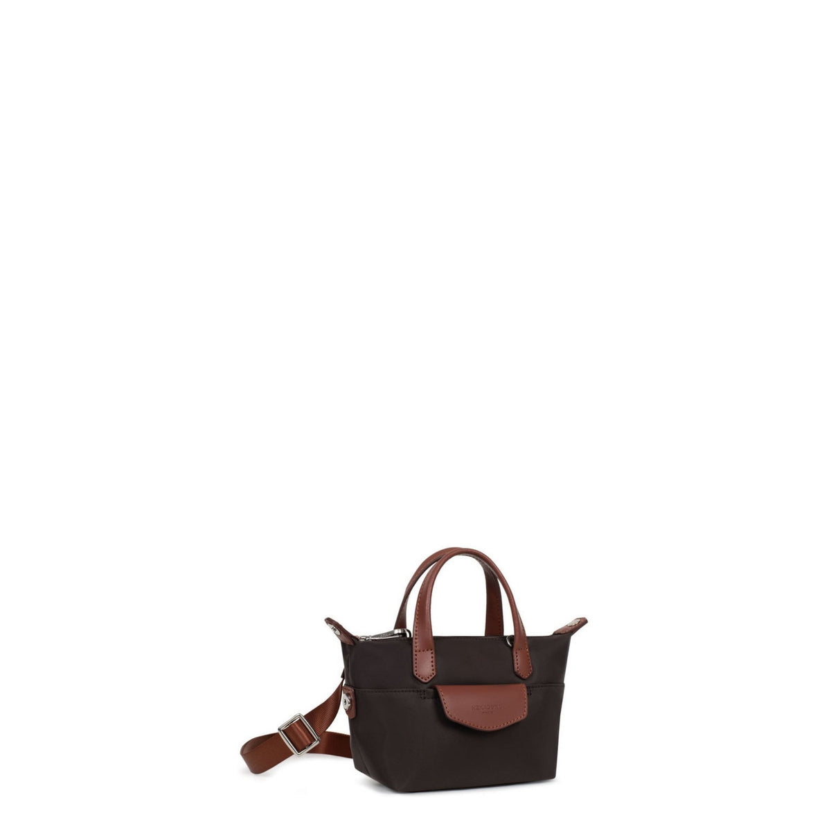 Borsa a mano pop hexagona in nylon