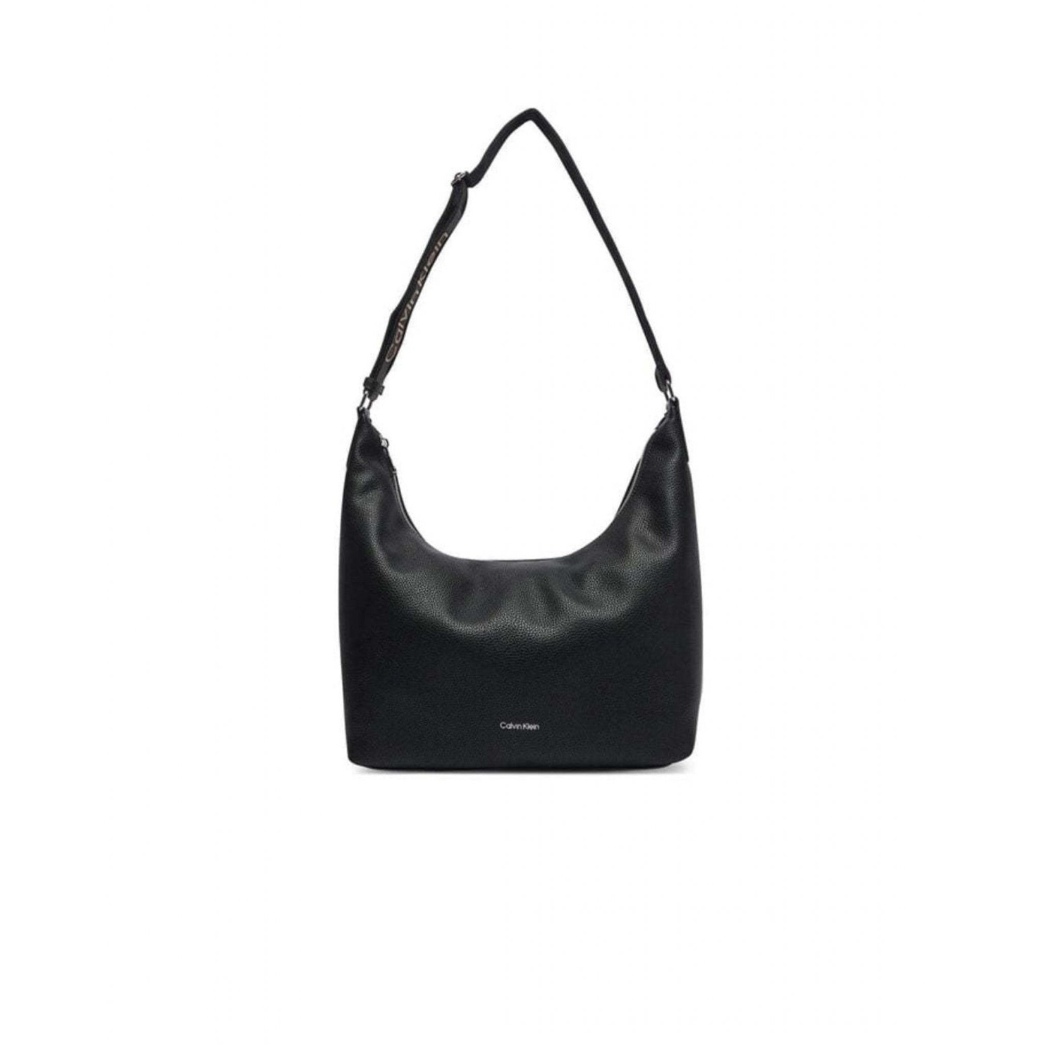 Calvin klein - borsa webbing strap md calvin klein con tracolla regolabile