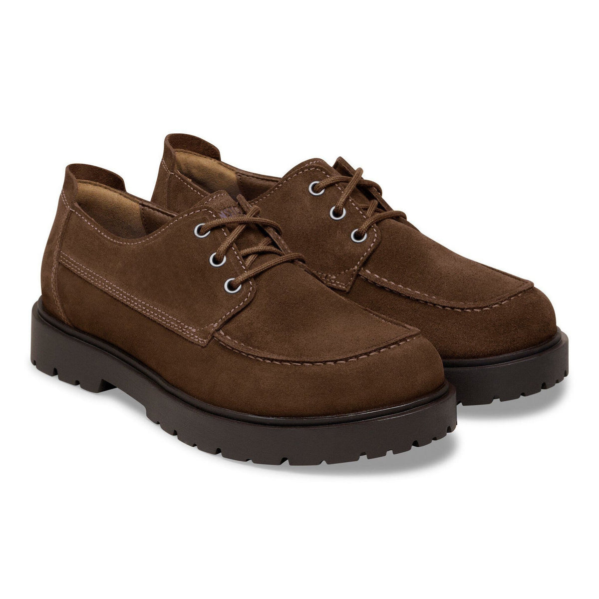 Highwood moc lace low birkenstock in pelle scamosciata