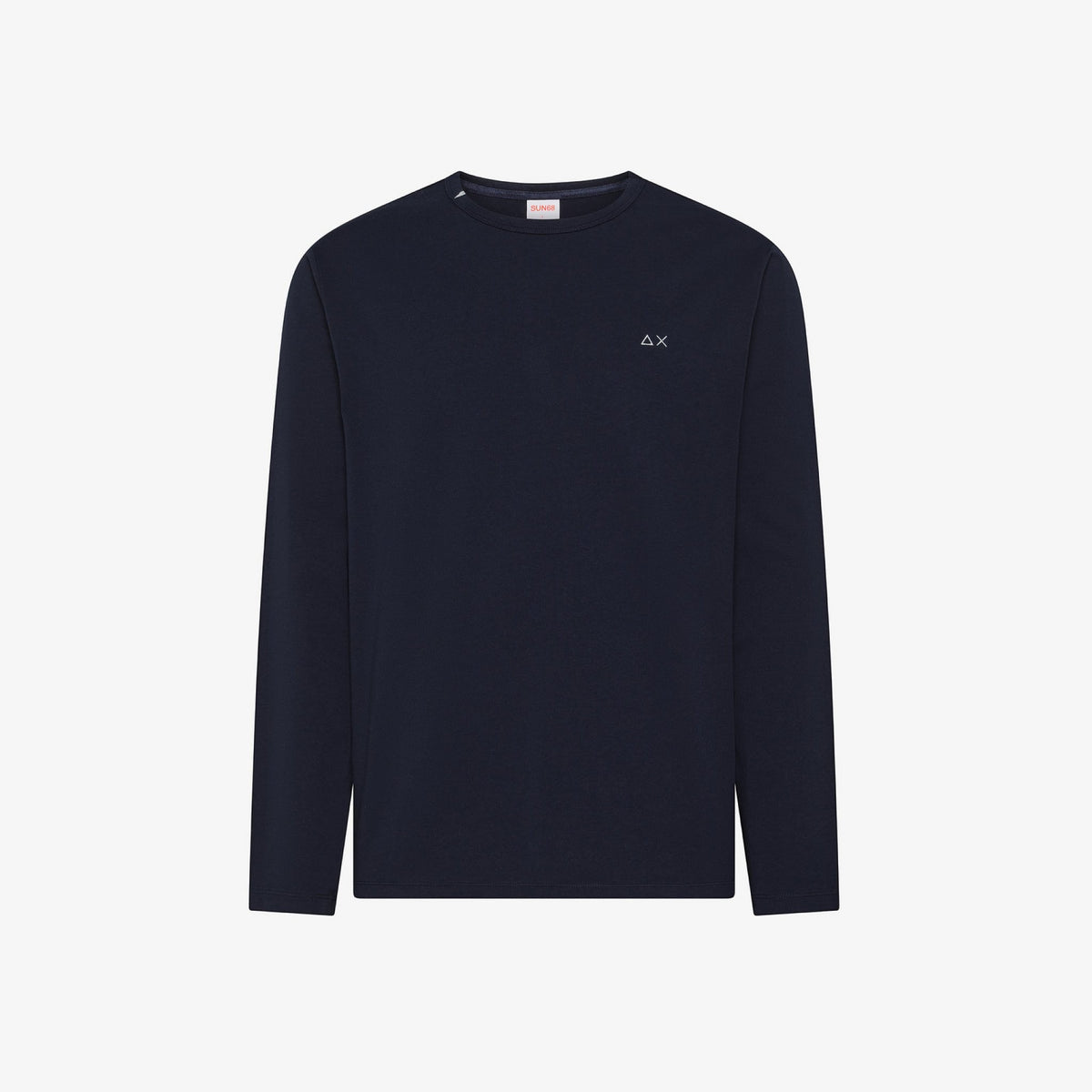 Sun 68 - sun 68 t-shirt girocollo con maniche lunghe