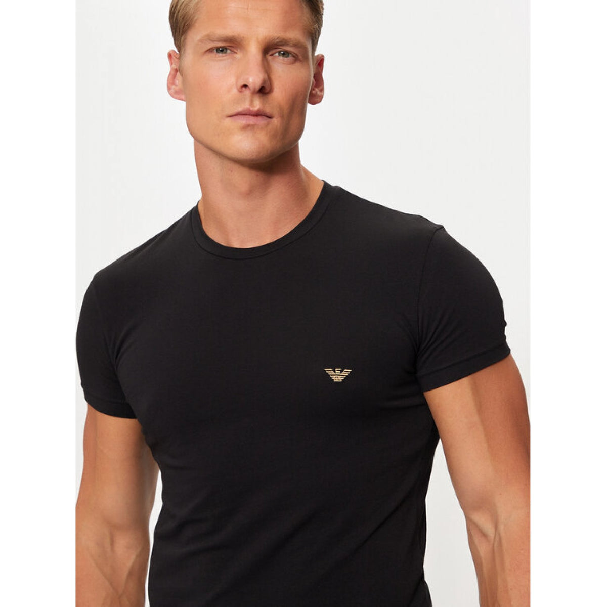 Emporio armani maglia logo piccolo