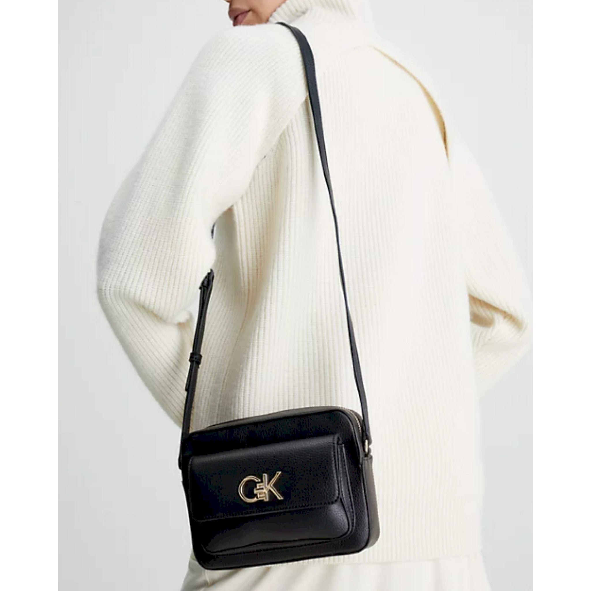 Calvin klein borsa a tracolla re-lock