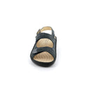 Sandalo dara  comfort con doppia chiusura a strappo