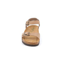 Sandalo grunland hola con fibbie in nabuk pelle