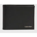 Calvin klein portafoglio rfid con portamonete in pelle